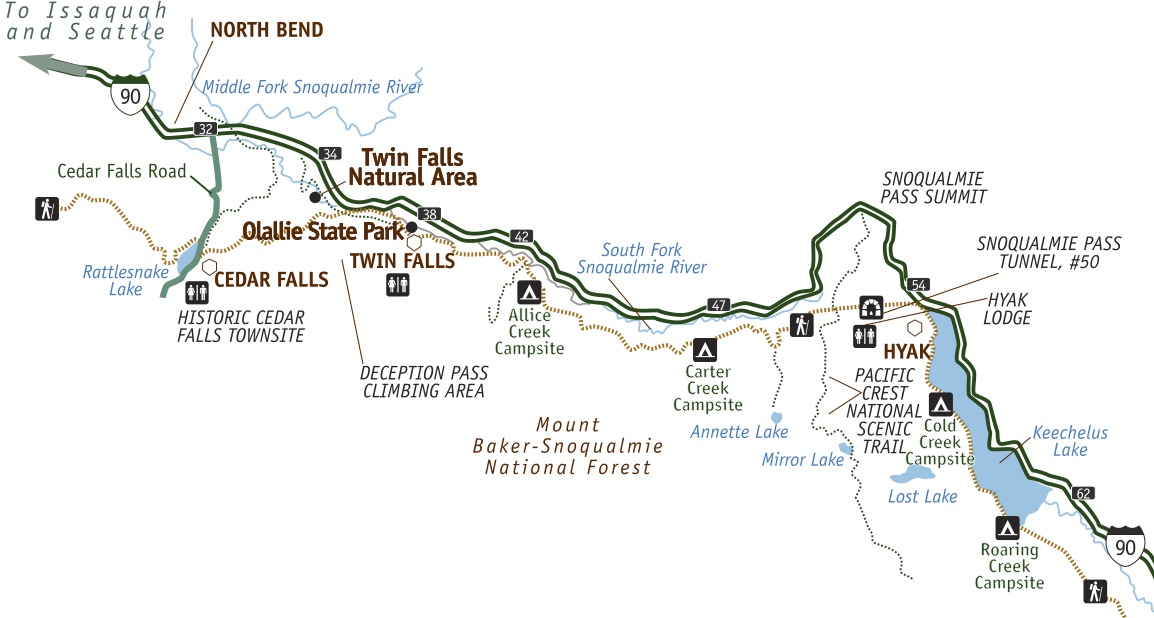 recreation map Yakima